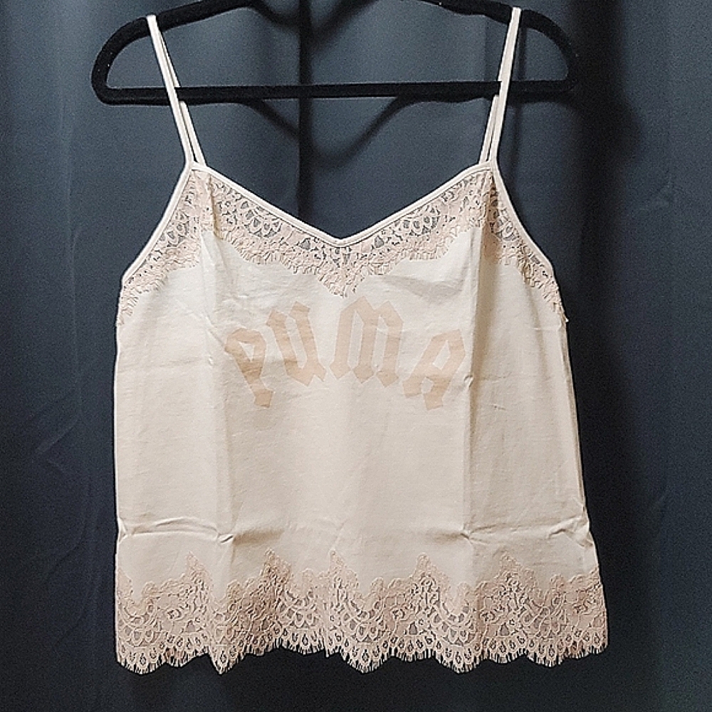 Puma By Rihanna Fenty Lace Trim Sleepwear Cami